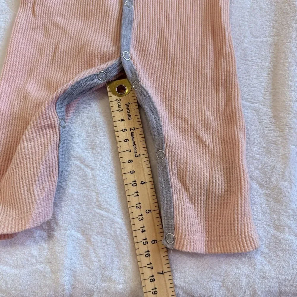Baby Girl 7 for all‎ Mankind 3-6 Month Coverall One Piece Pink